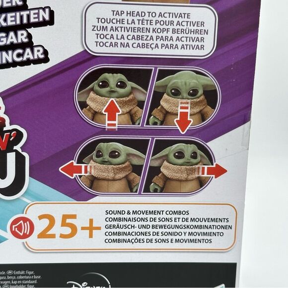 NIB-STAR WARS THE MANDALORIAN WILD RIDEN GROGU ANIMATRONICS - Picture 5 of 6